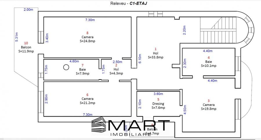 Casa individuala 380mp teren 580mp cartier Strand - 16