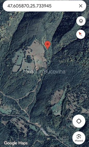 Vindem teren forestier 44165 mp Doabra - Bucovina - 3