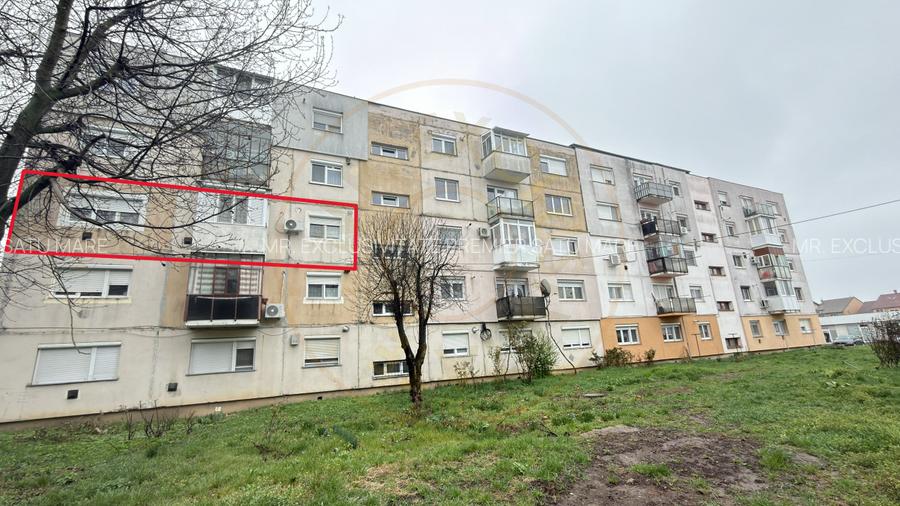 Apartament 2 camere Zona Penny Etaj II, Ignișului 28 - Carei - - 10