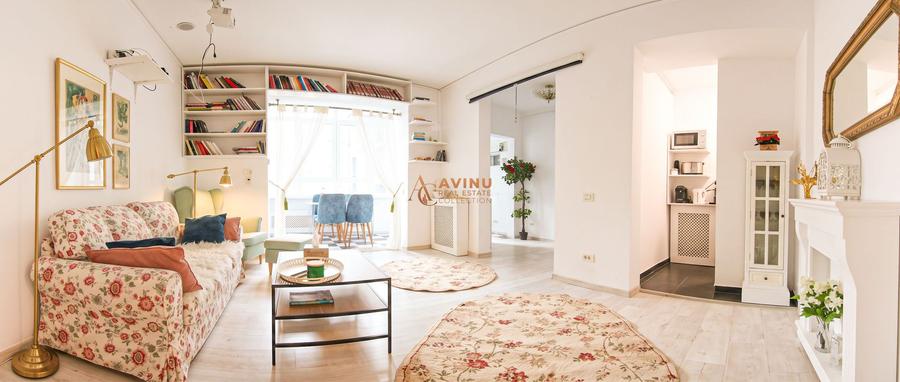 Universitate | 2 Camere | Stil Vintage Art Deco | 54mp