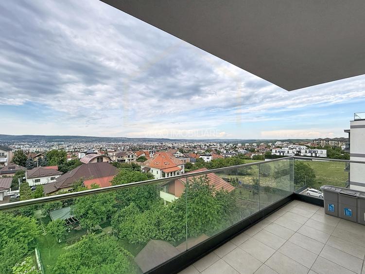 2 camere, 55 mp, terasa, view panoramic, parcare, Andrei Muresanu Sud - 9