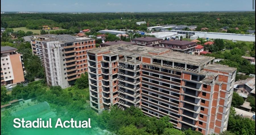 Bloc U cu structura finalizata - zona Voluntari, Ilfov - 6