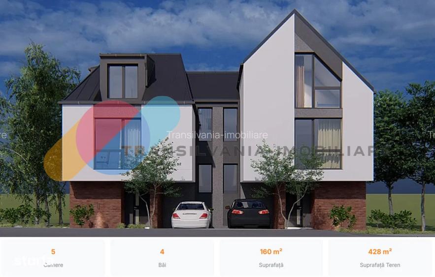 Duplex modern in Faget – 5 camere, 4 bai, 160 mp, teren 428 mp - 8