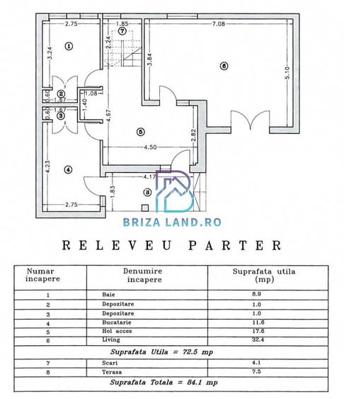 Soseaua Chitilei, zona Navigatiei, casa P+M, sup.191mp, 4 camere, teren 219mp - 30