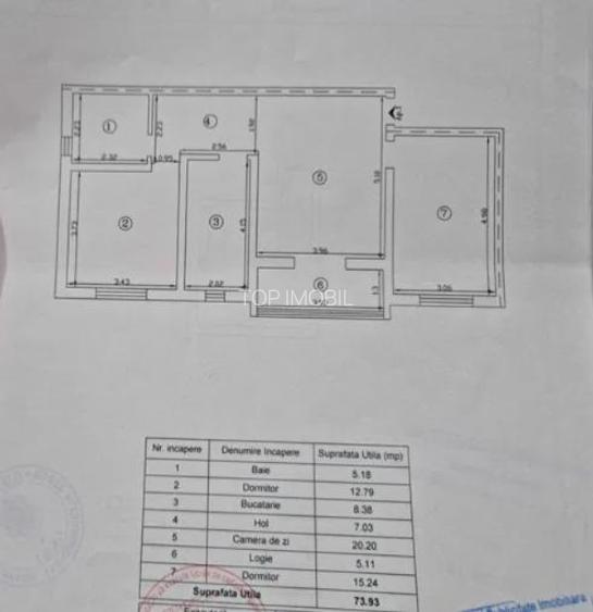 Apartament 3 camere de vanzare, boxa + parcare, Valea Lupului - 6