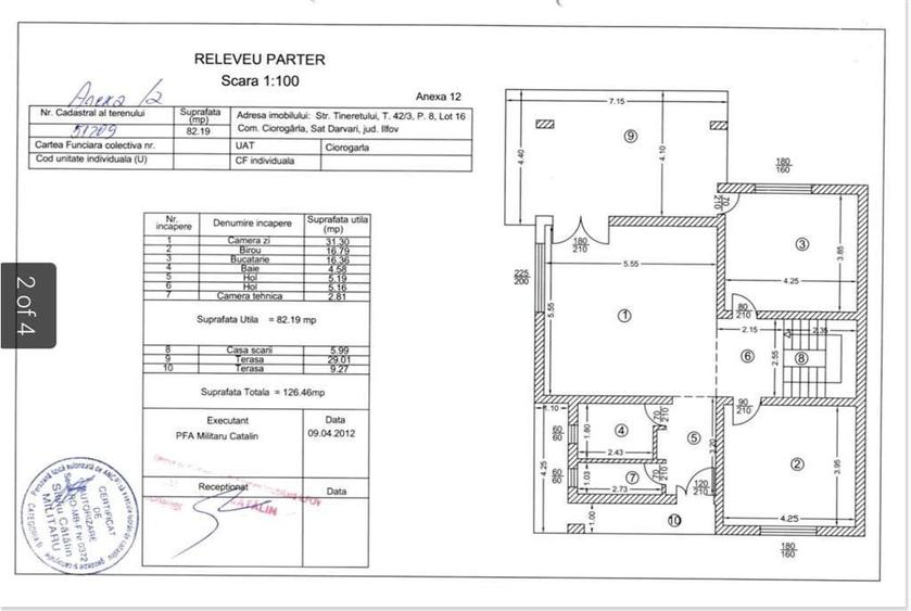 DE VANZARE VILA 7 CAMERE CIOROGARLA TEREN 500 MP - TINERETULUI LA CHEIE - 14
