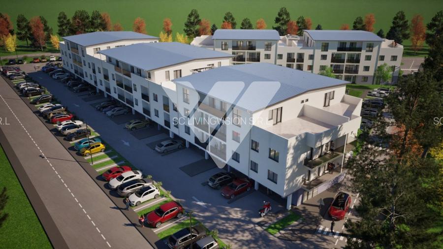 Apartament nou 3 camere cu balcon parcare etaj 2 in Selimbar Sibiu - 6