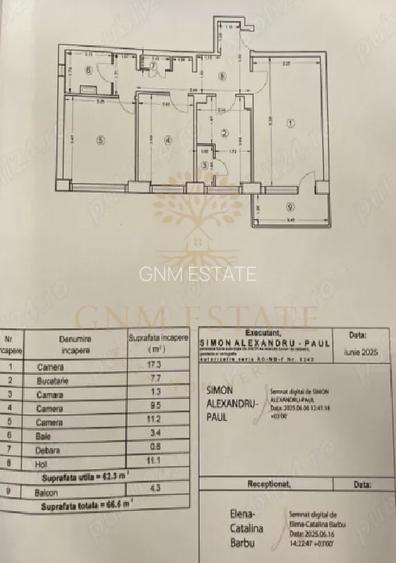 Apartament 3 camere Sachelarie Visarion  / Iancului - 9