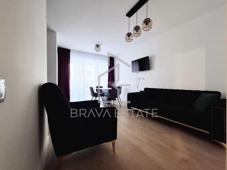Apartament o cameră, 37mp, balcon, parcare subterană, str.Abatorului - 6