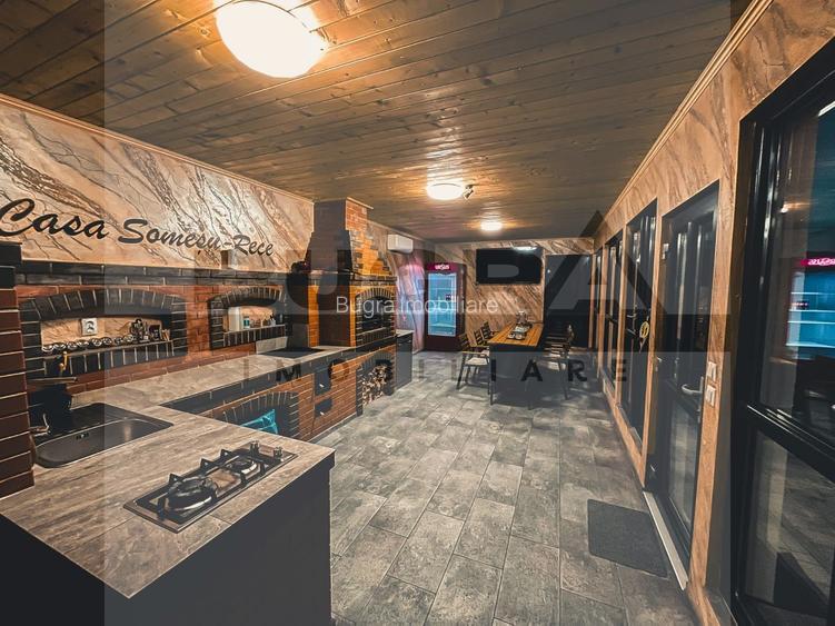 Casa exclusivista cu piscina, 150mp, teren 1500mp, zona Somesu Rece - 24