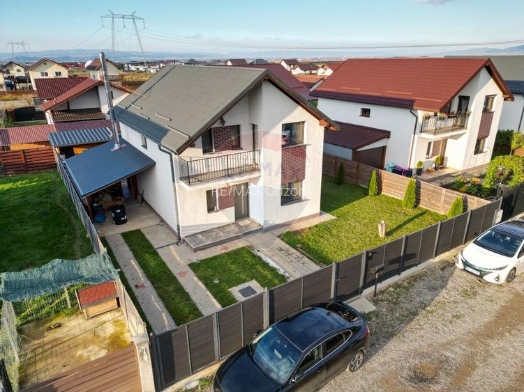 Comision 0% | Casa P+M cu terasa, semineu | 400 mp teren, Izvor! - 3