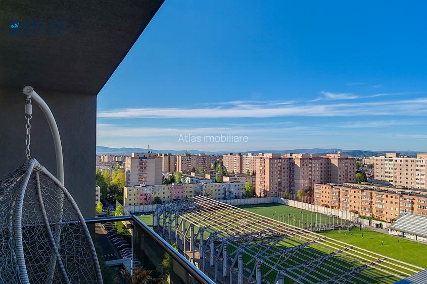 3 camere decomandat, terasă panoramică, et. 10/10, 2 bai, parcare, Urban Plaza - 2
