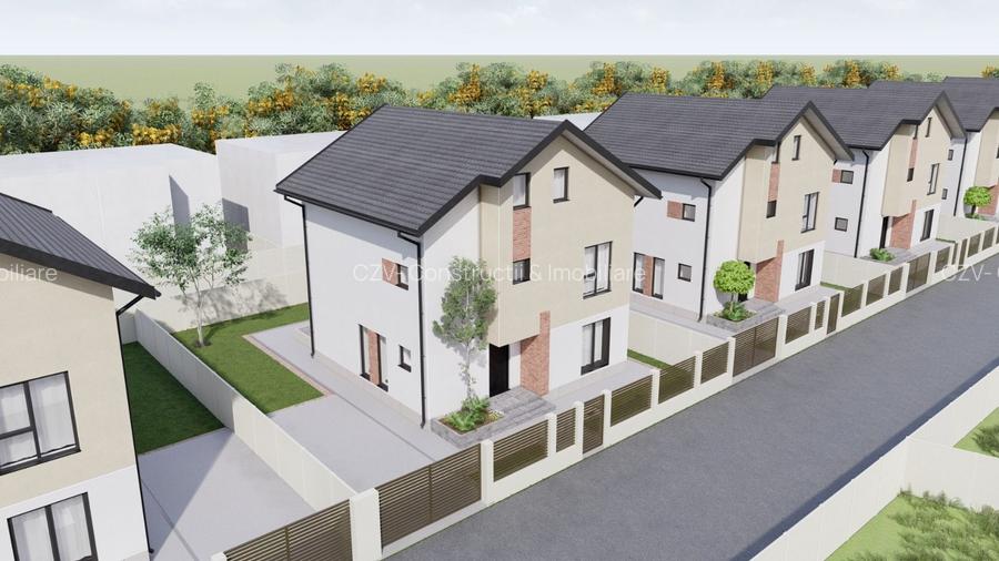 Vile individuale P+1+M – stil de viață modern, aproape de parc - 6