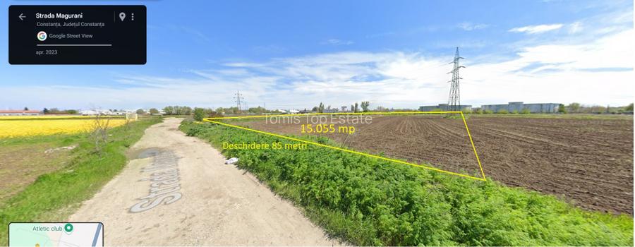 Teren de vanzare in spate la Tonis Trade pe varianta Constanta - 2