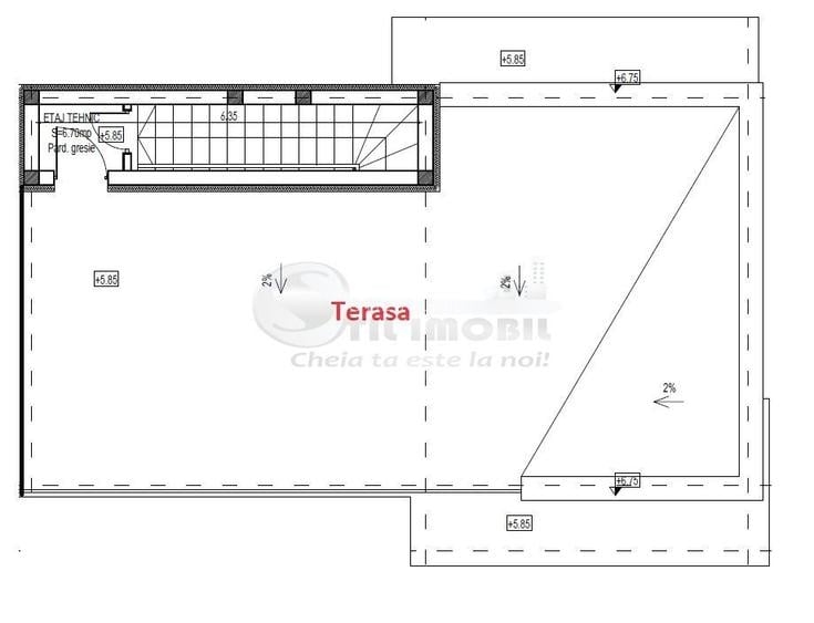 Ap. 3 camere 2bai + terasa zona Rediu - 12