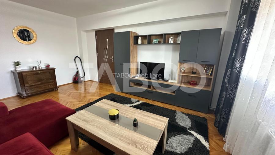 Apartament 2 camere de inchiriat zona Turnisor Sibiu 70 mpu si balcon - 2