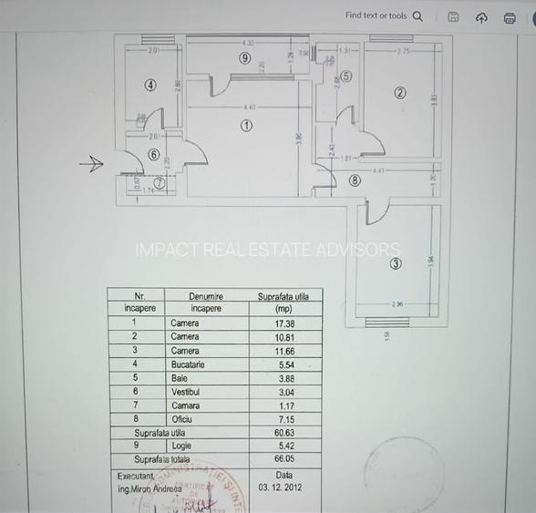 3-camere transformat in 4 CAMERE| OBOR - 1