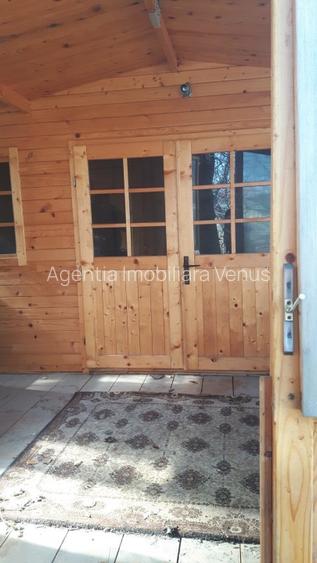 Teren central cu cabanuta din lemn - 2