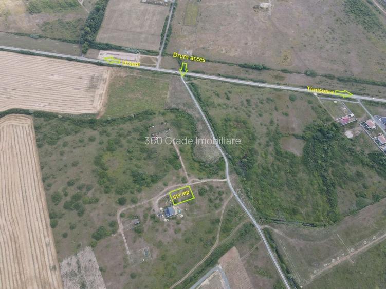 Teren 613 mp Aproape de Centura Timisoara 36.000€ Comision 0 - 5