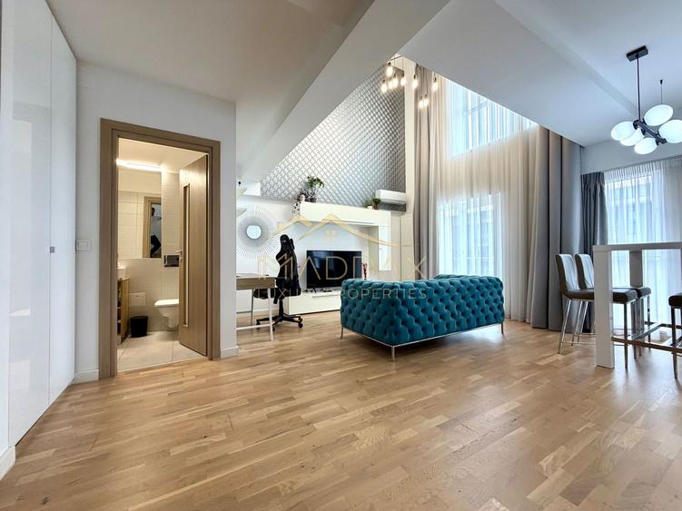 Apartament cu 2 camere de tip duplex // Zona Floreasca