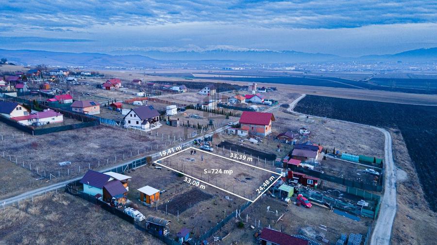 Teren 724 mp – Dealul Sibiului | Zonă cu potențial de intravilan