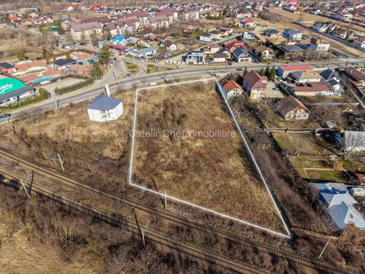Teren 4,818 mp la strada principala in Gheraiesti Bacau - 2