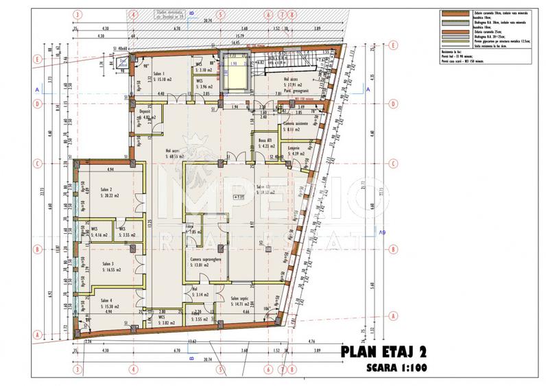 Spital/clinica 3,5m pe fiecare nivel ideala pentru spital/cab. medicale! - 3