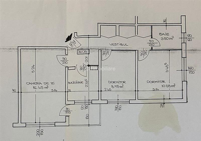 Apartament de 3 camere cu centrala Titan metrou Grigorescu - 2