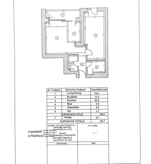 Apartament 2 camere | The Ivy Jandarmeriei | Design interior | INVESTITIE - 23