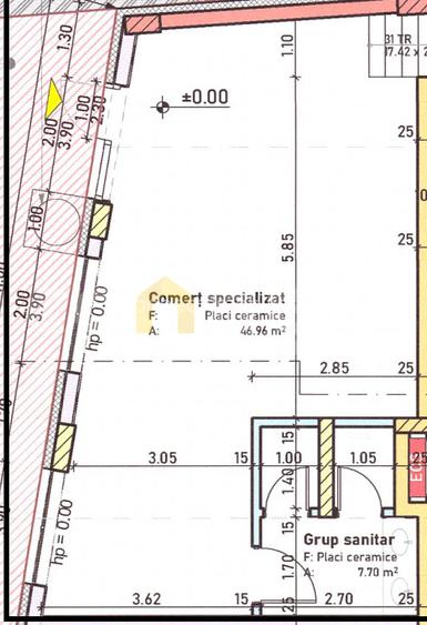 Spațiu comercial de închiriat | Zona centrală - 1