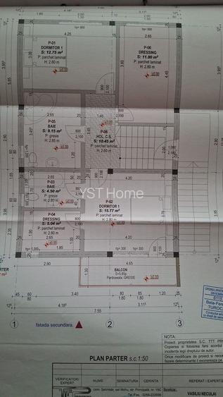 Casa la rosu– teren 706 mp – Gura Raului – vedere panoramica - 6