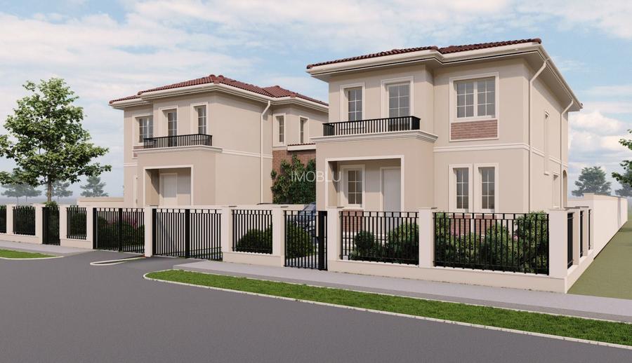 1/2 Duplex, 5 camere, 2 bai, camera tehnica, 119mp, 300mpT , Giarmata! - 27