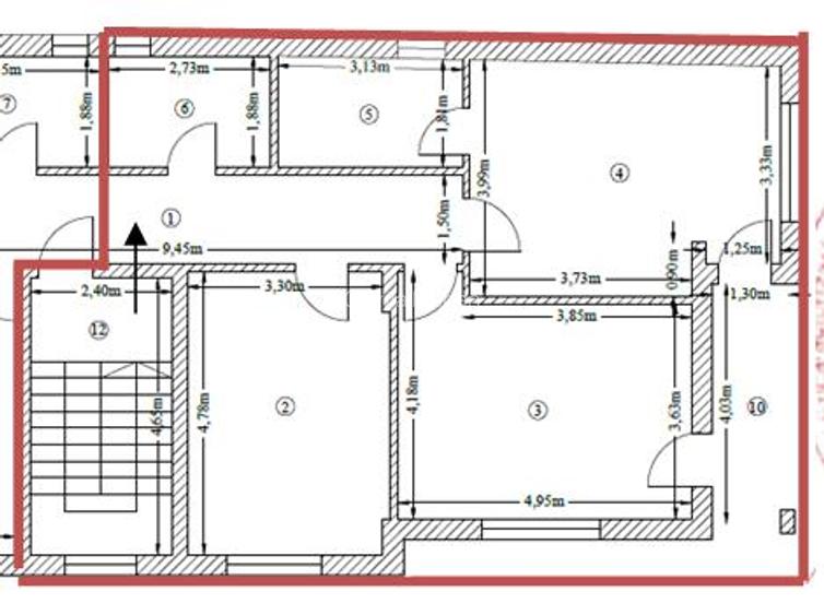 Apartament 2 camere cu 2 bai zona 13 Septembrie - Prosper Mall - 12