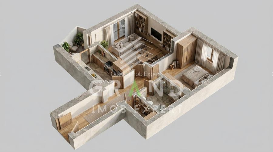 Oportunitate de Renovare! 2 Camere Decomandate | Lângă La Terenuri | Manastur - 2
