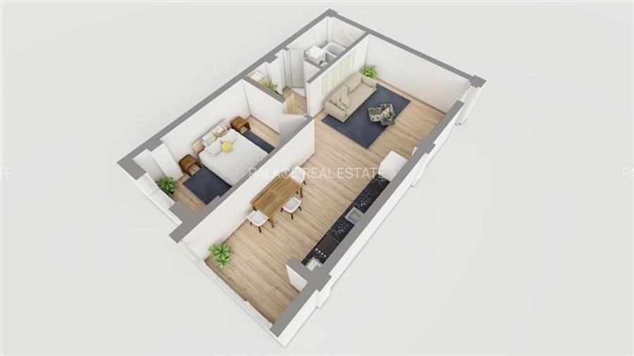 Apartament 2 camere Rond ERA, complex premium, lift, izolatie cu vata - 9