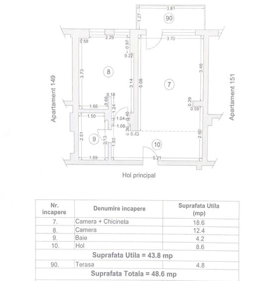 Apartament  100 m de plaja Mamaia Nord - 14