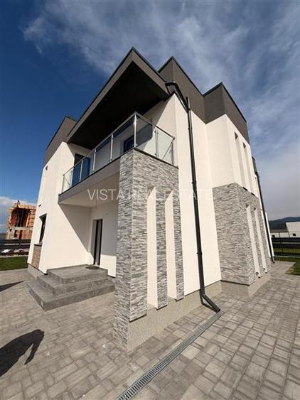 Casa Premium in Cristian, predare la cheie, 4 camere, 3 bai, pompa de caldura, T - 5