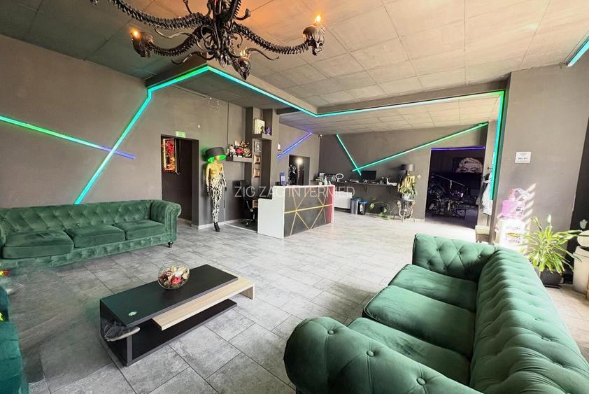 Faleza Nord, spatiu comercial din constructie 190 mp. , 5 camere, curte - 6