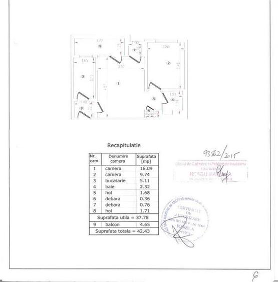 Piata Amzei, resedinta sau Airbnb 2 camere, negociabil - 9