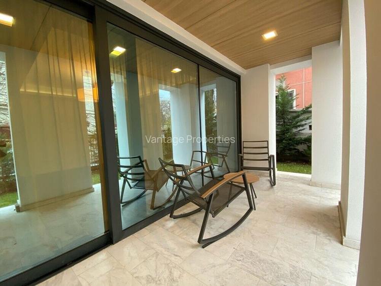 Parter cu terasa | piscina exterioara | receptie si paza | Aviatorilor - 19