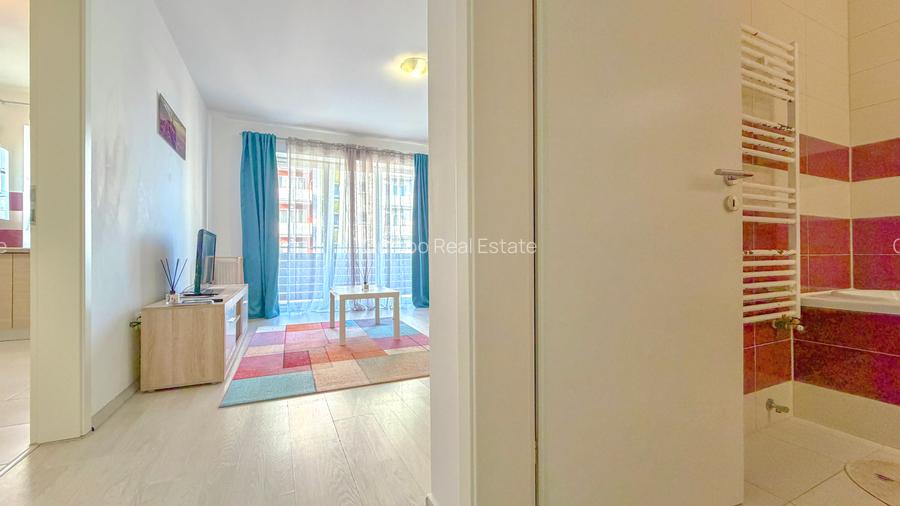 Garsoniera decomandata, Etaj 3/8, loc de parcare si boxa, mobilata si utilata - 4