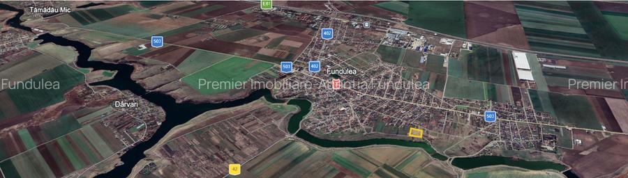 Teren intravilan pe malul lacului Fundulea – loturi 440–525 mp - 5