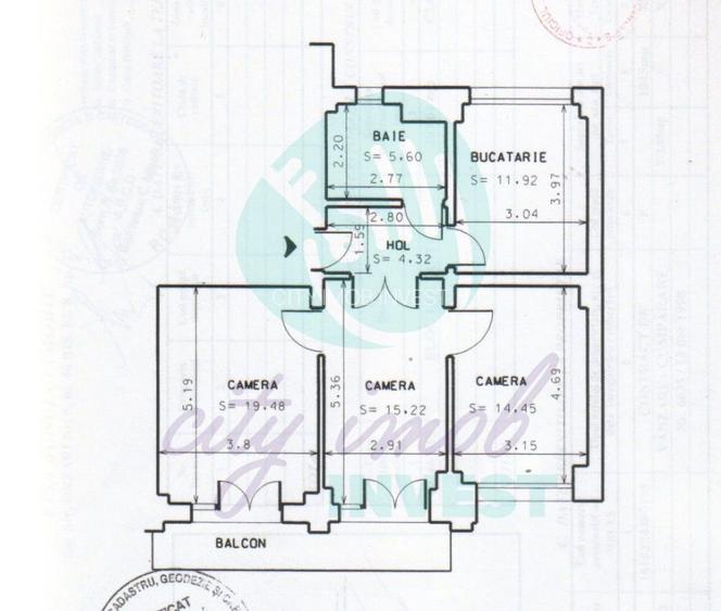 Bloc P+9 format din 2 scari in zona Calea Calarasilor - 29
