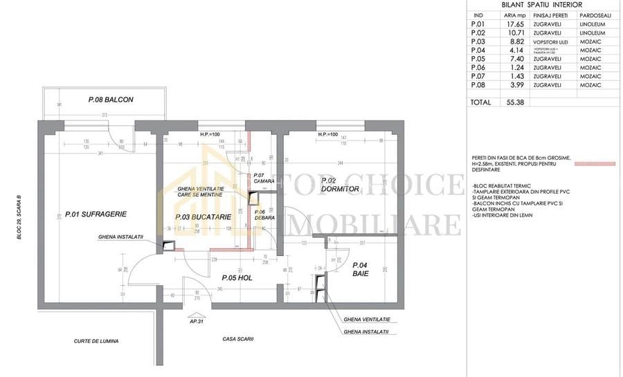2 CAMERE - CHIAR PE BANUL MANTA  - COMPLET RENOVAT - SINGURUL DISPONIBIL - 28