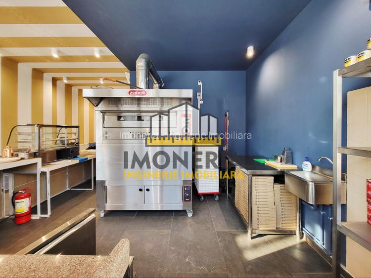 Pizzerie stradala-dotari full-100m metrou Mihai Bravu-posibilitate terasa - 4