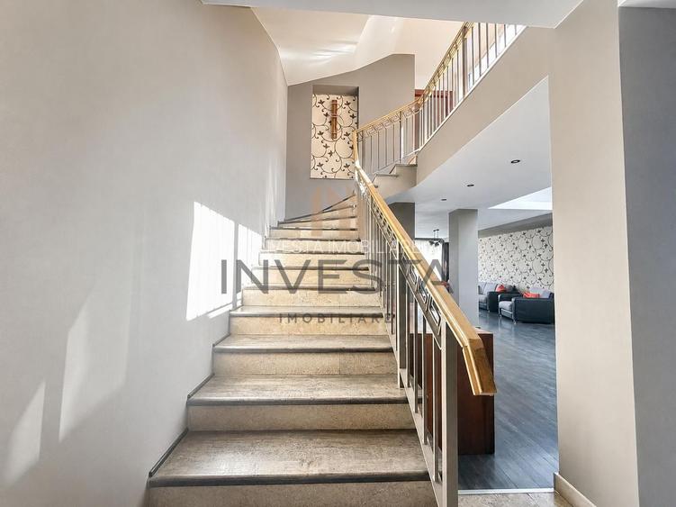 Casa de 360 mp cu sauna si garaj dublu de inchiriat in zona Buna Ziua - 9
