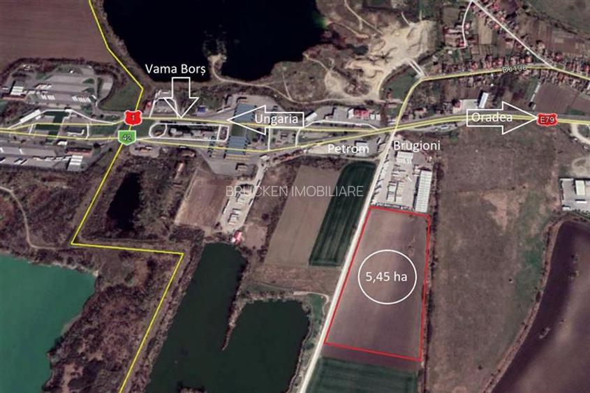 TEREN INDUSTRIAL CU PUZ | 5,2 HA | BORS - ORADEA - 4