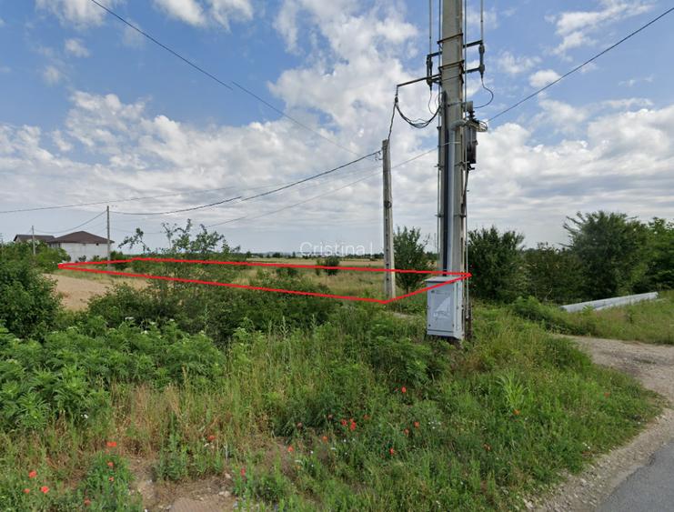 Teren intravilan Tartasesti 1.570 mp lot de colț dublă deschidere, acces DJ701B  - 5