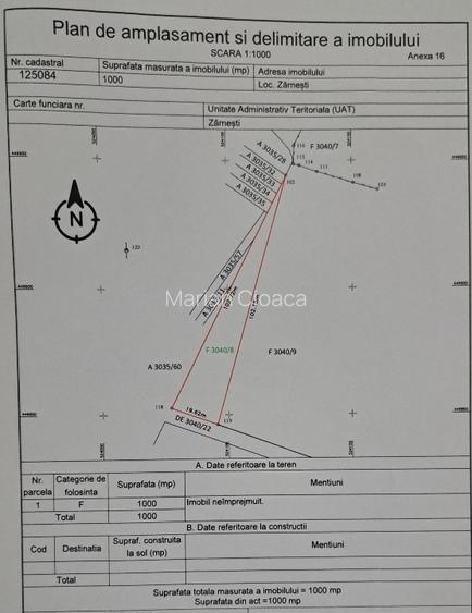 Teren intravilan de vânzare la munte ! - 6