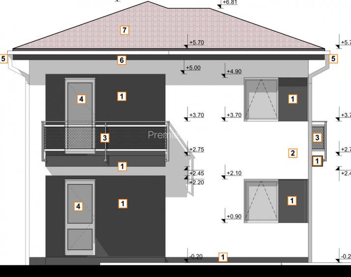 0% comision – Duplex in zona centrala , compartimentare optima, Floresti  - 15